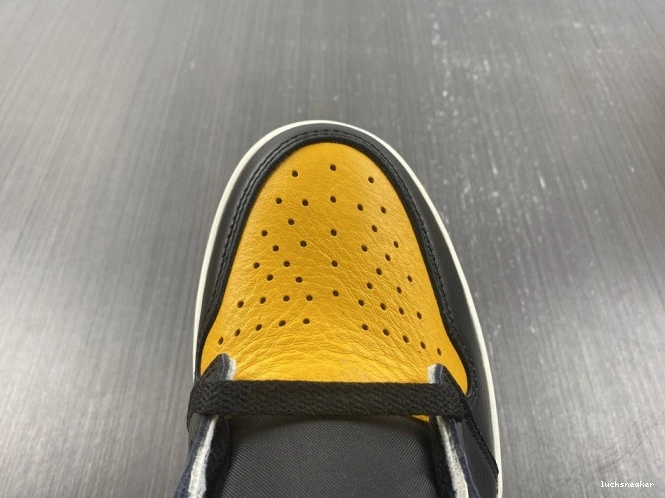 Rep LUCY Yellow High OG Jordan Air Toe 1 555088-711 0823